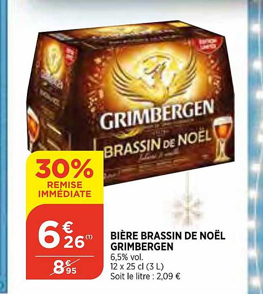 bière brassin de noël grimbergen