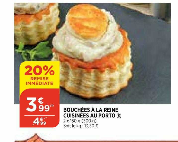 Bouchées à La Reine Cuisinées Au Porto
