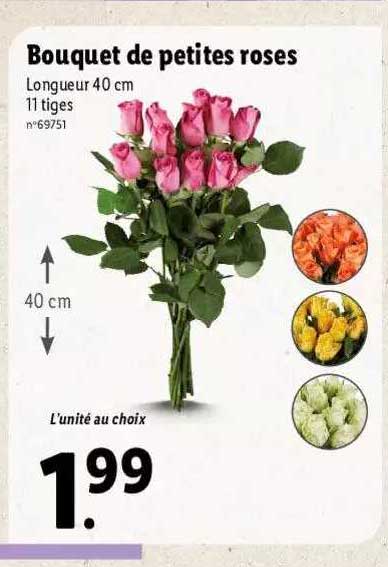 bouquet de petites roses