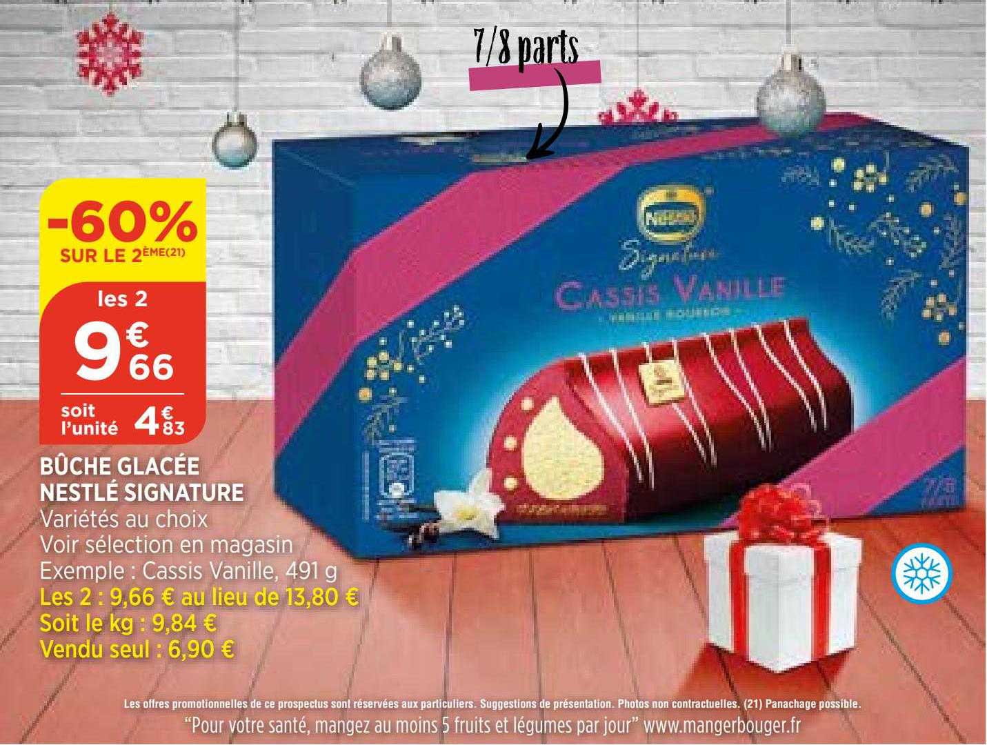 Bûche Glacée Nestlé Signature