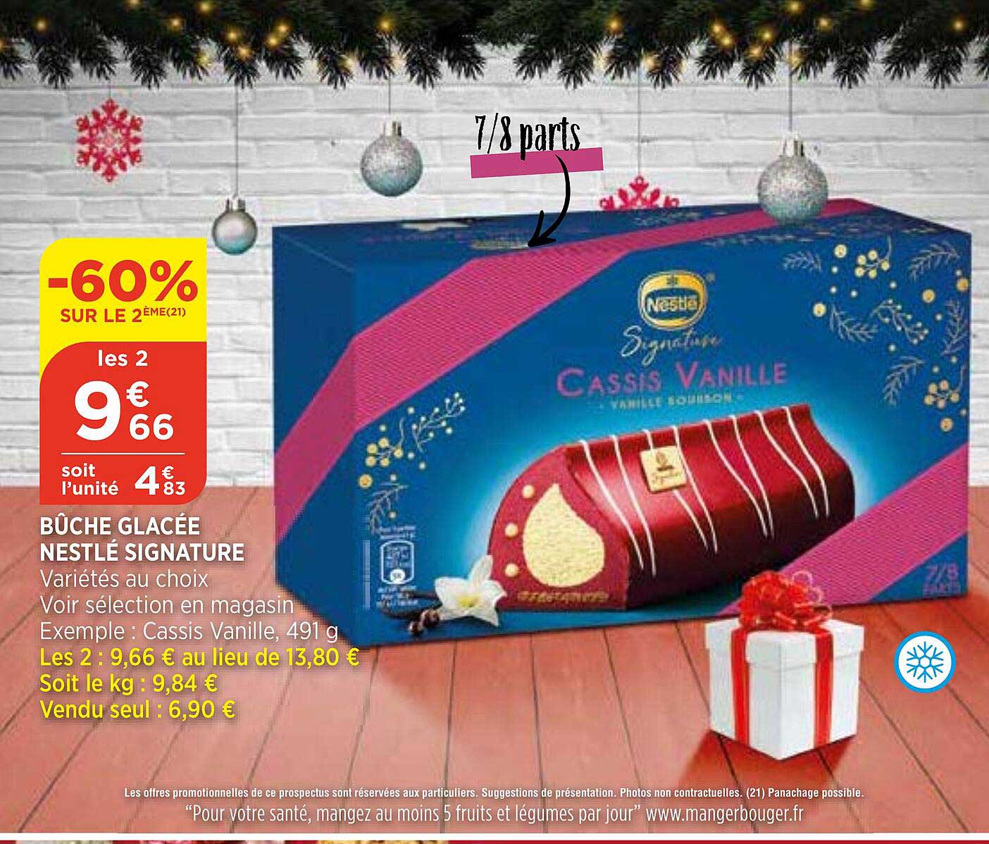 Bûche Glacée Nestlé Signature