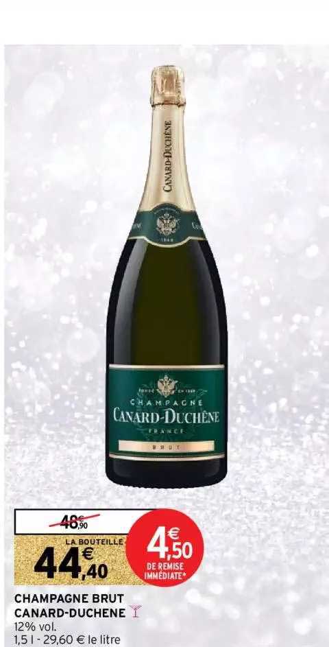 champagne brut canard-duchène