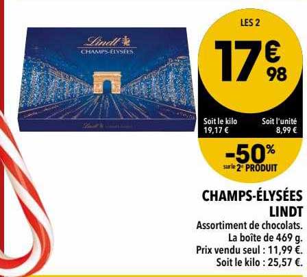 champs-élysées lindt