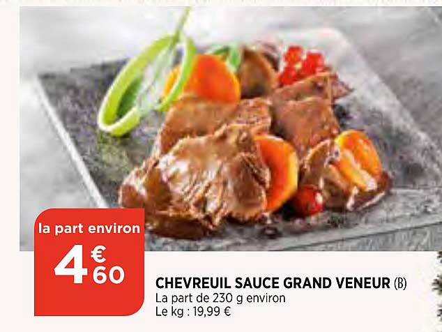 chevreuil sauce grand veneur