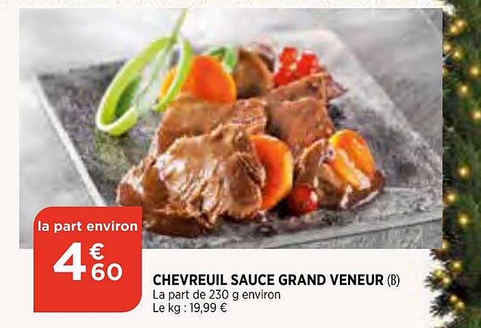 chevreuil sauce grand veneur