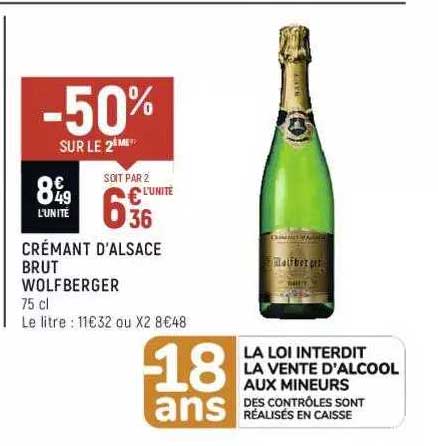 Crémant D'alsace Brut Wolfberger