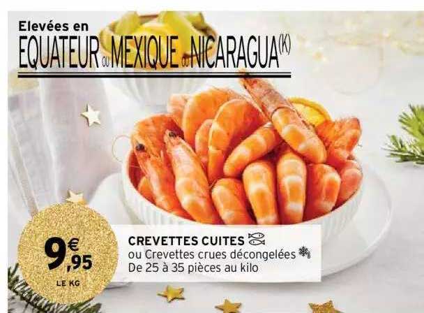 Crevettes Cuites