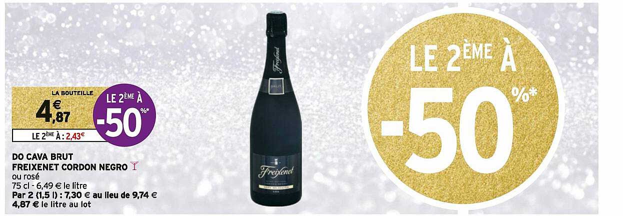 do cava brut freixenet cordon negro