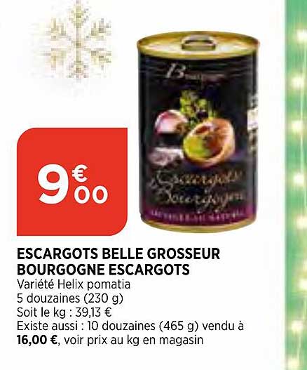 escargots belle grosseur bourgogne escargots