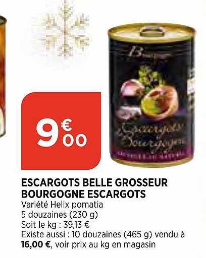 escargots belle grosseur bourgogne escargots