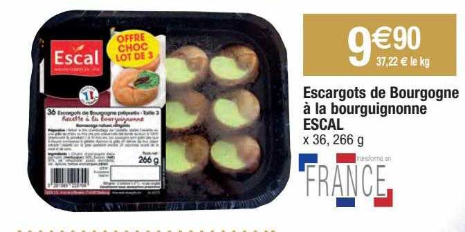 escargots de bourgogne à la bourguignonne escal