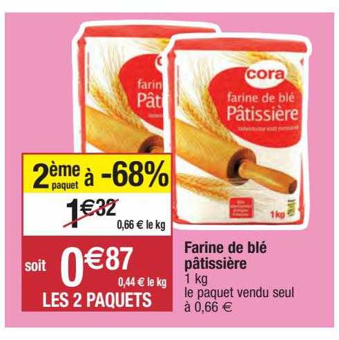 farine de blé pâtissière
