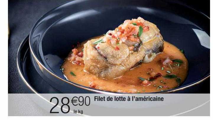 Filet De Lotte à L'américane