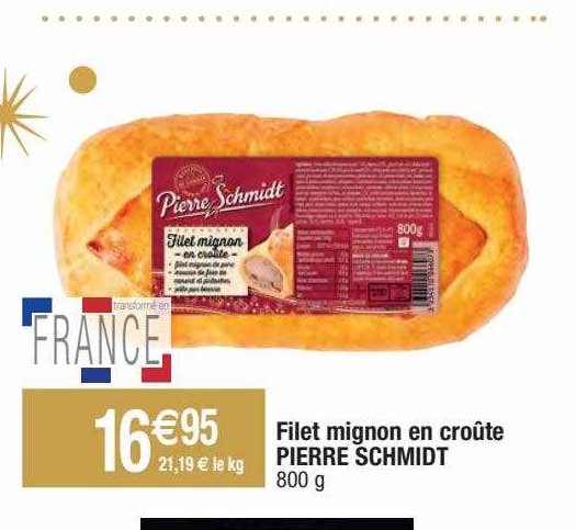 filet mignon en croûte pierre schmidt