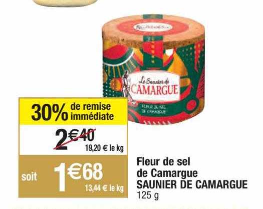 fleur de sel de camargue saunier de camargue