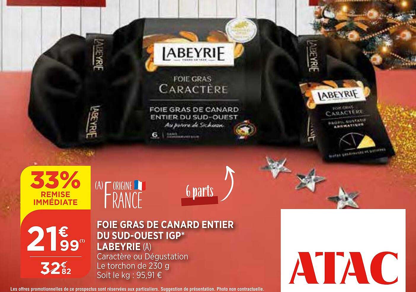 foie gras de canard entier du sud-ouest igp labeyrie