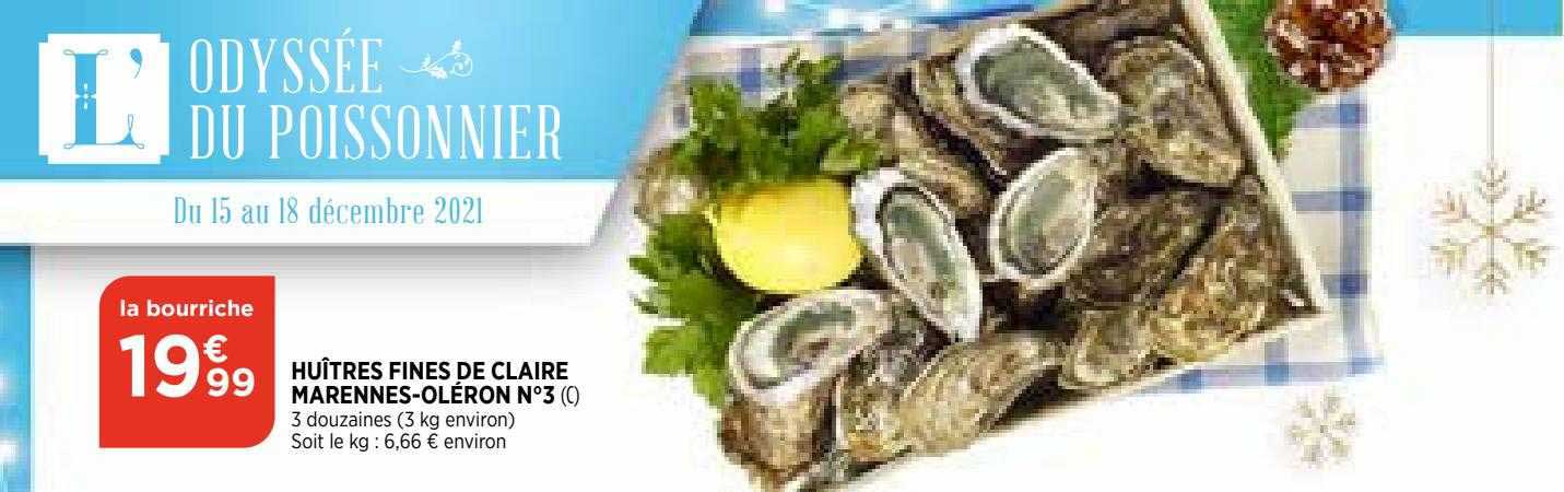 huîtres fines de claire marennes-oléron n°3