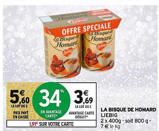 la bisque de homard liebig