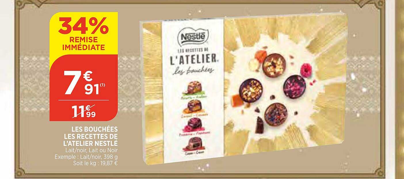 les bouchées les recettes de l'atelier nestlé