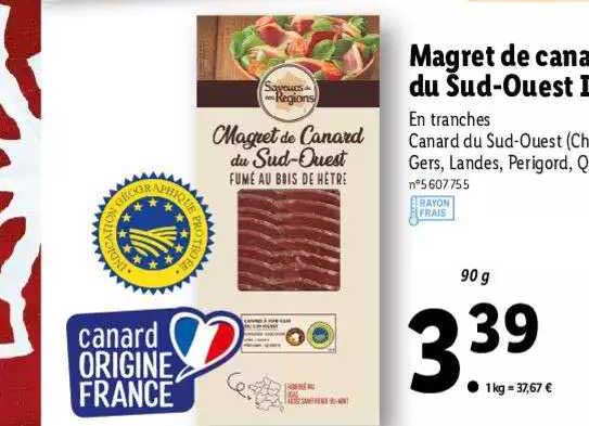 magret de canard du sud-ouest saveurs de nos régions