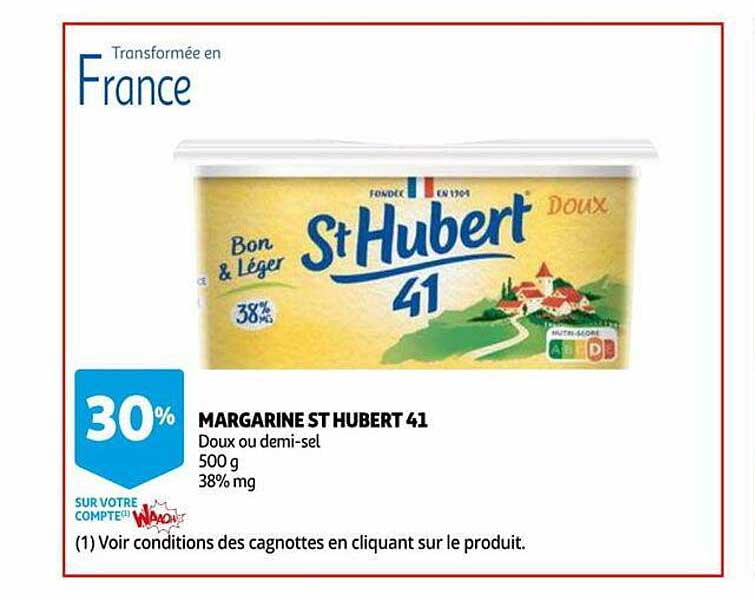 margarine st hubert 41