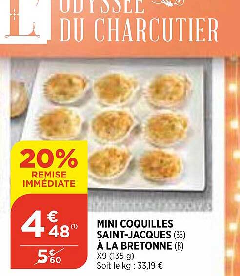 Mini Coquilles Saint-jacques à La Bretonne