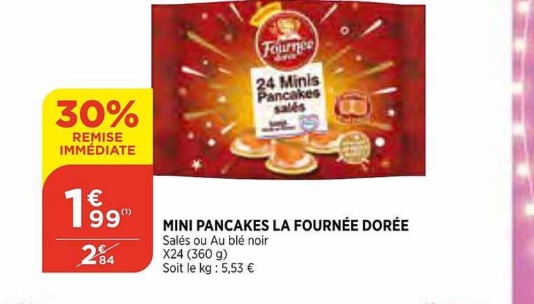 Mini Pancakes La Fournée Dorée