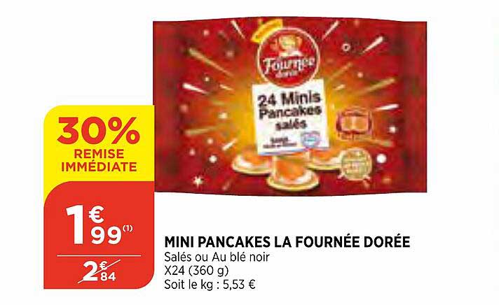 Mini Pancakes La Fournée Dorée