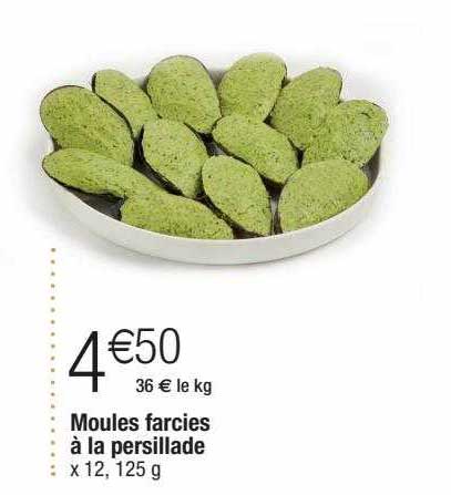 Moules Farcies à La Persillade