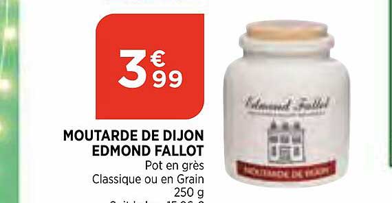 moutarde de dijon edmond fallot