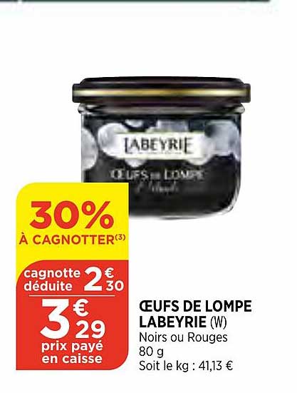 oeufs de lompe labeyrie