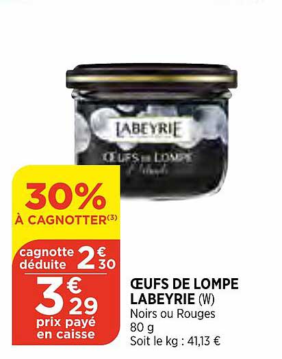 oeufs de lompe labeyrie