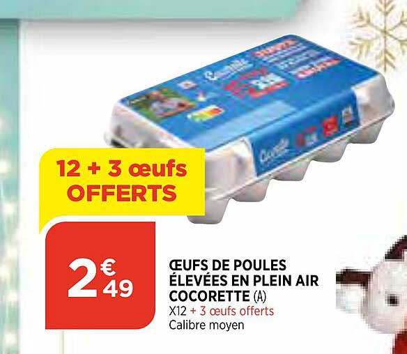 Oeufs De Poules élevées En Plein Air Cocorette