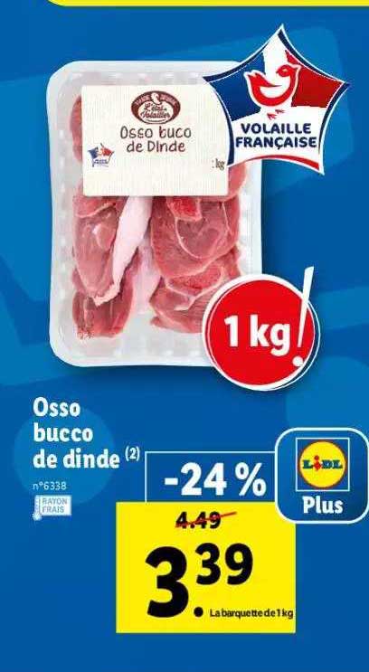 osso bucco de dinde