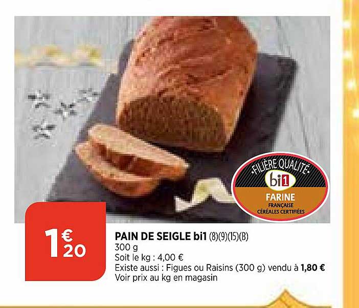 Pain De Seigle Bi1