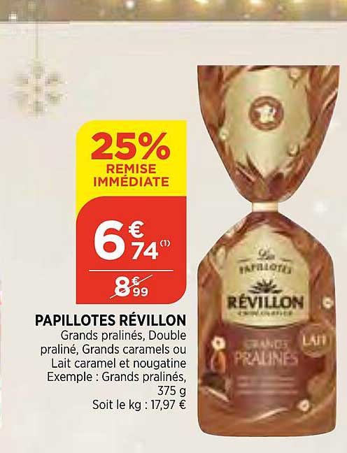 papillotes révillon
