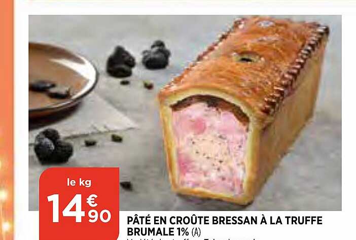pâté en croûte bressan à la truffe brumale 1%