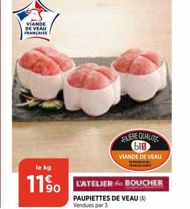 paupiettes de veau l'atelier du boucher