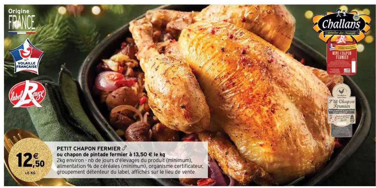 petit chapon fermier