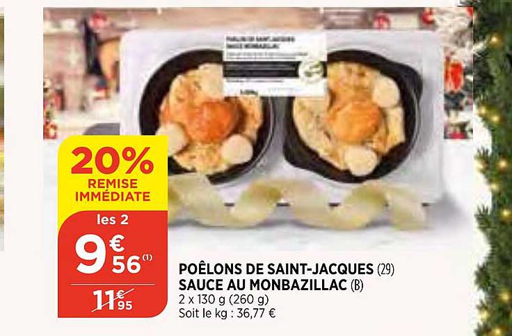 poêlons de saint-jacques sauce au monbazillac