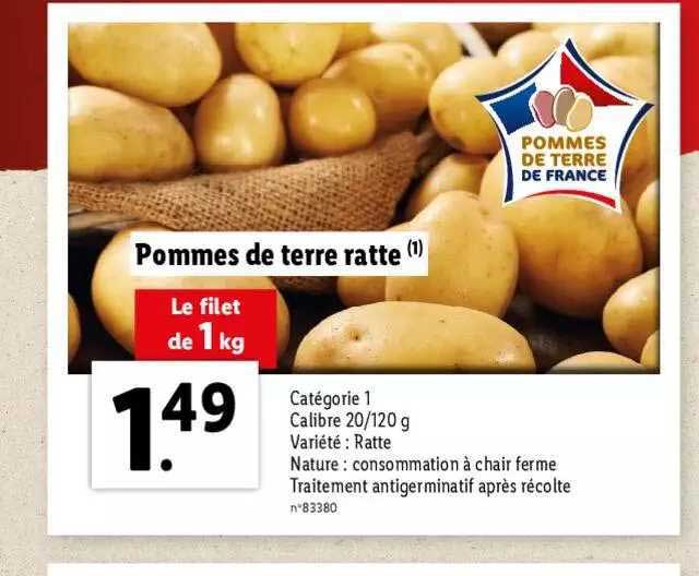 pommes de terre ratte