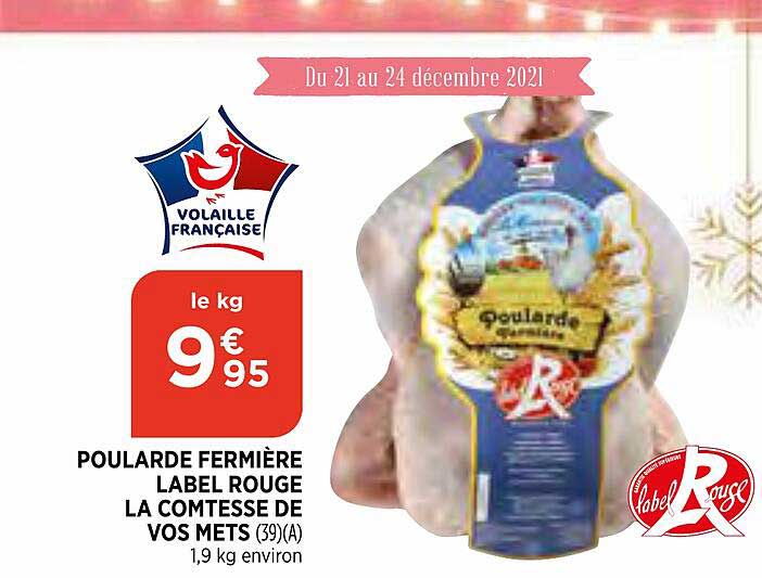 poularde fermière label rouge la comtesse de vos mets
