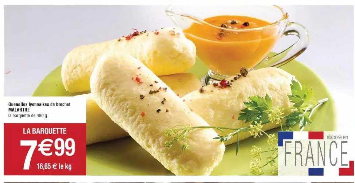 quenelles lyonnaises de brochet malartre