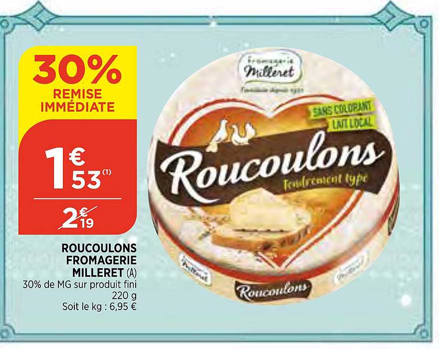 Roucoulons Fromagerie Milleret