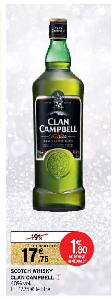 scotch whisky clan campbell