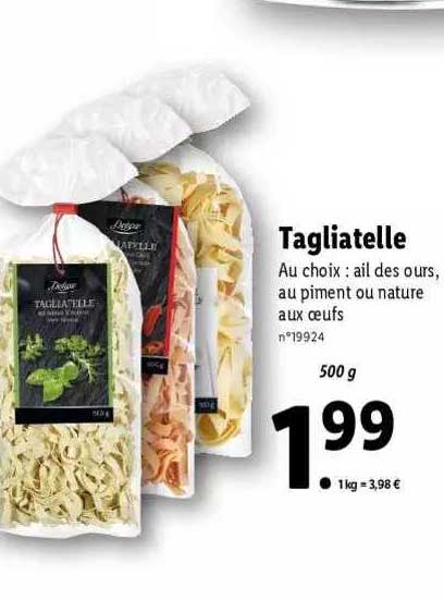Tagliatelle Deluxe