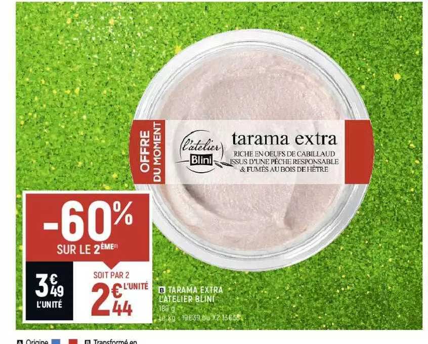 tarama extra l'atelier blini