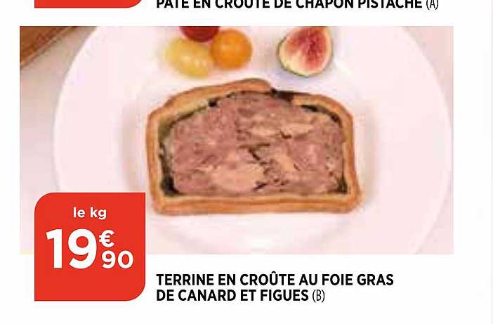 Terrine En Coûte Au Foie Gras De Canard Et Figues