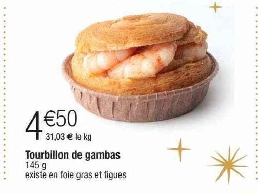 tourbillon de gambas