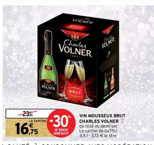 vin mousseux brut charles volner